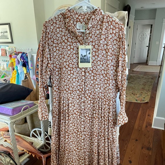 NWT Trovata Shirt Dress- Size Small - Picture 3 of 8